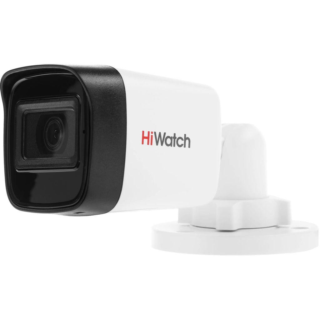 Камера видеонаблюдения аналоговая HIWATCH Ecoline HDC-B020(B)(3.6MM), 1920х1080 pix, 3.6 мм, белый