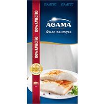 Палтус Agama филе 400 гр., пакет