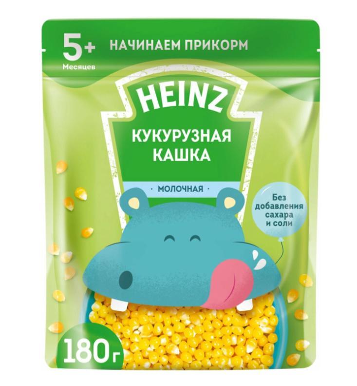 Каша Heinz сухая Кукурузная 180 гр., флоу-пак