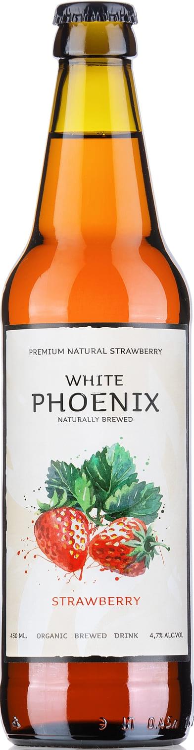Медовуха Cider House WHITE PHOENIX клубника, 450 мл., стекло