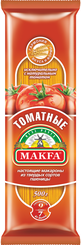 Вермишель Томатная длинная, Makfa, 500 гр., флоу-пак