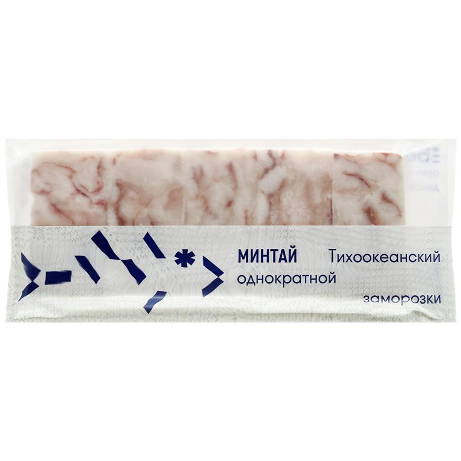 Минтай Borealis филе без костей б/шк с/м 750 гр., вакуум