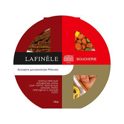 Ассорти деликатесов Lafinele Мясное 135 гр., ПЭТ
