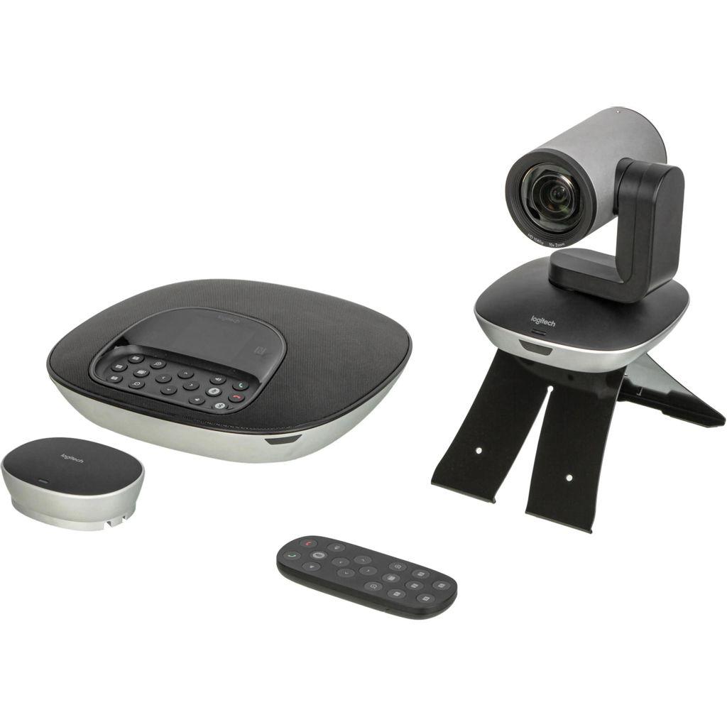 Web-камера Logitech Conference Cam Group, черный/серебристый [960-001057]