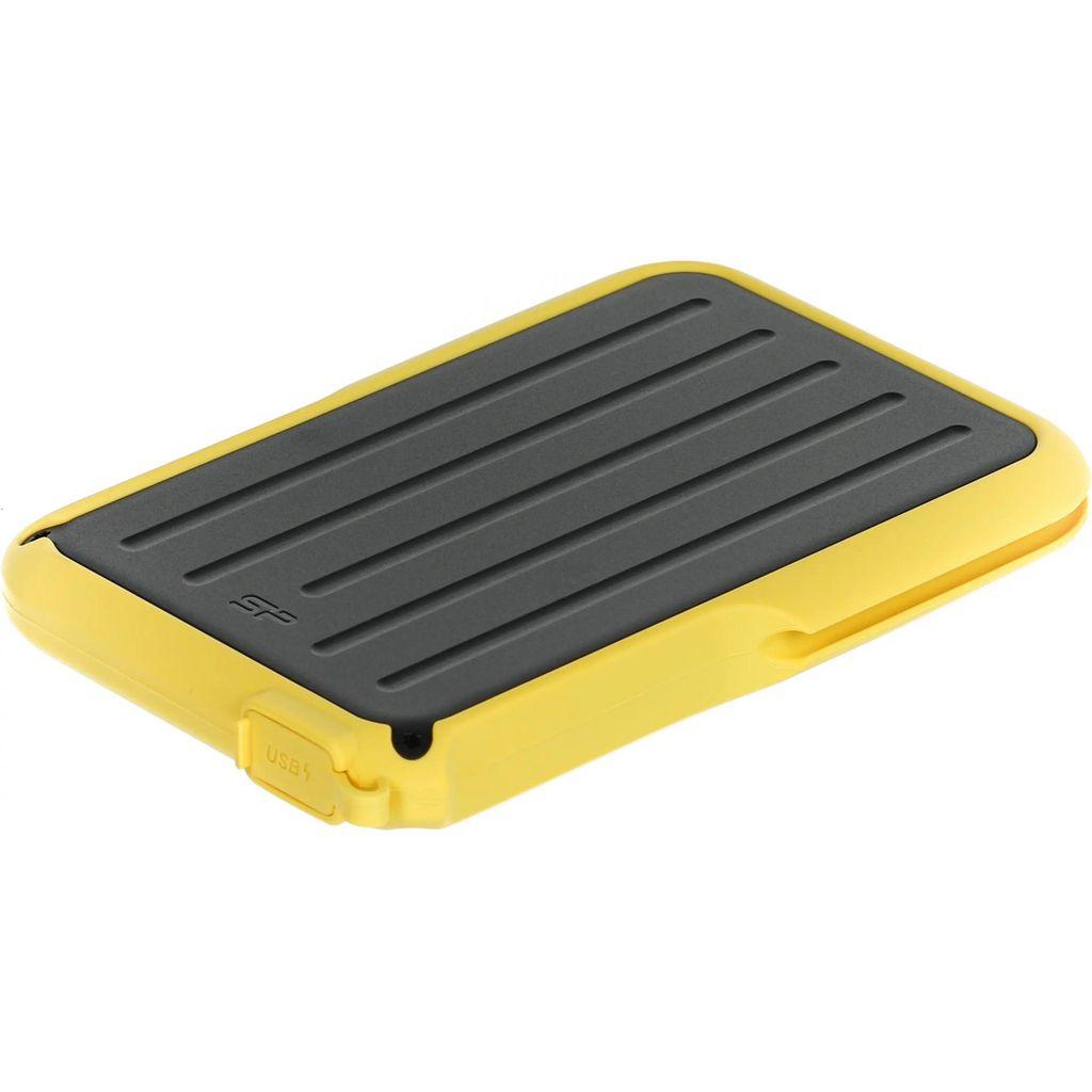 1ТБ Внешний диск HDD Silicon Power Armor A66 SP010TBPHD66SS3Y, USB 3.0, желтый