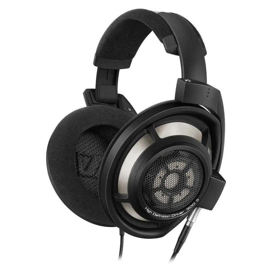 Наушники Sennheiser HD 800 S, 6.3 мм, накладные, черный матовый/черный [506911]