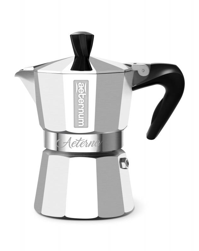 Гейзерная кофеварка, Алюминий, Пластик, цвет серебристый Bialetti Aeternum Aetern, 330 гр., картонная коробка