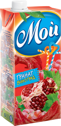Нектар Мой гранат виноград 950 мл., тетра-пак