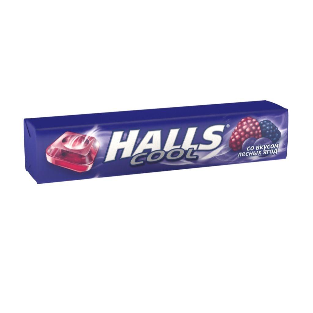 Леденцы Halls лесные ягоды 33 гр., обертка