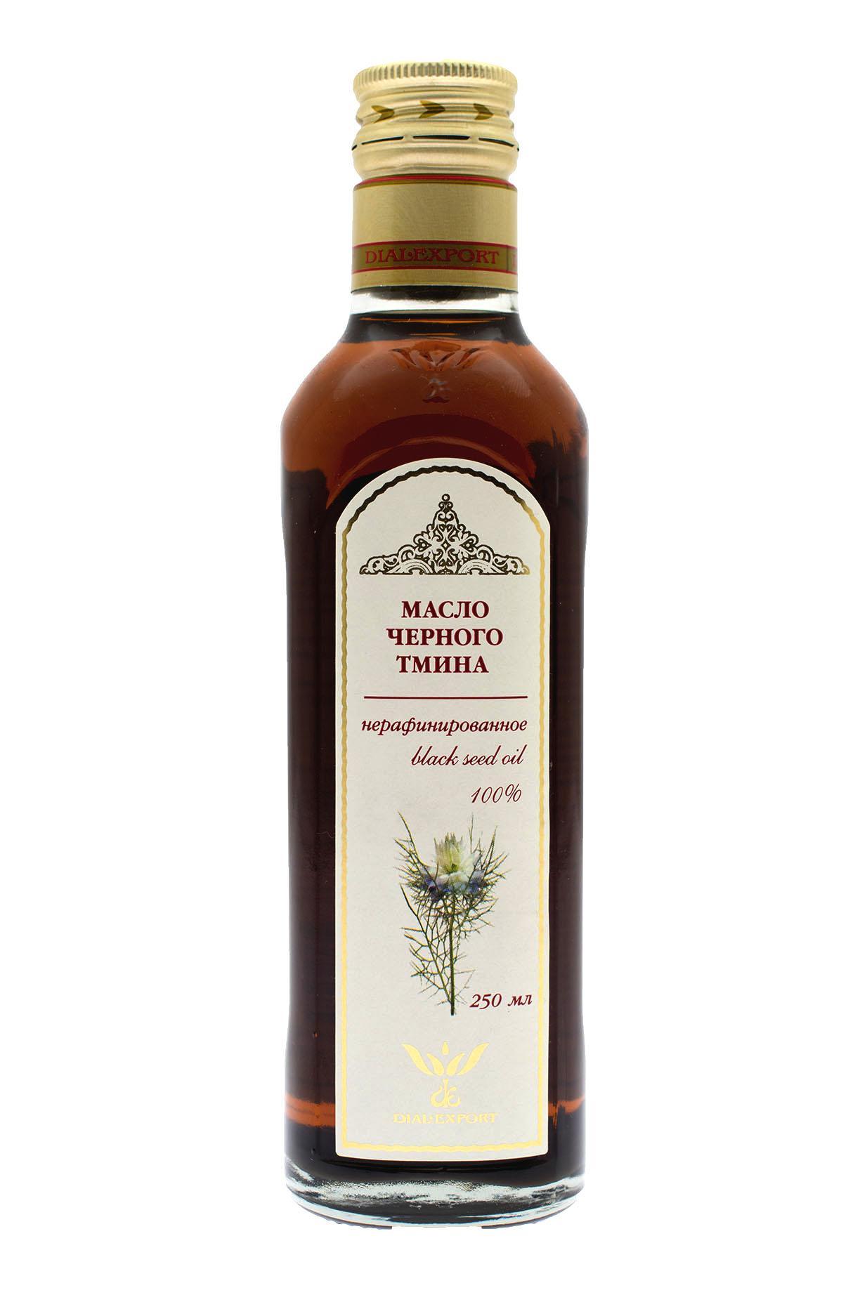 Масло черного тмина нерафинированное DIAL-EXPORT, 250 мл.