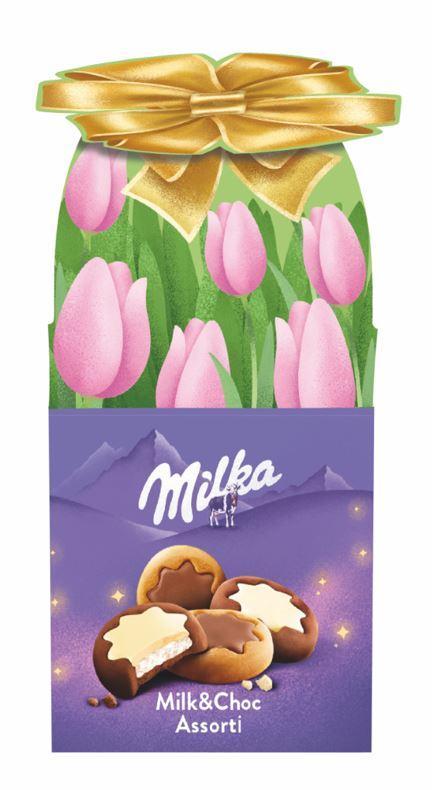 Печенье Milka Milk and Choc 150 гр., картон