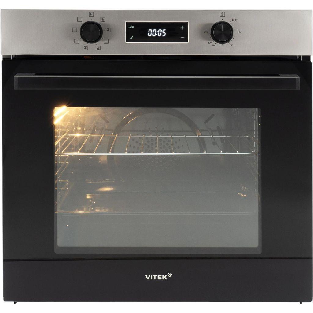 Духовой шкаф электрический Vitek VEO 6480 IX, 68л, нержавеющая сталь