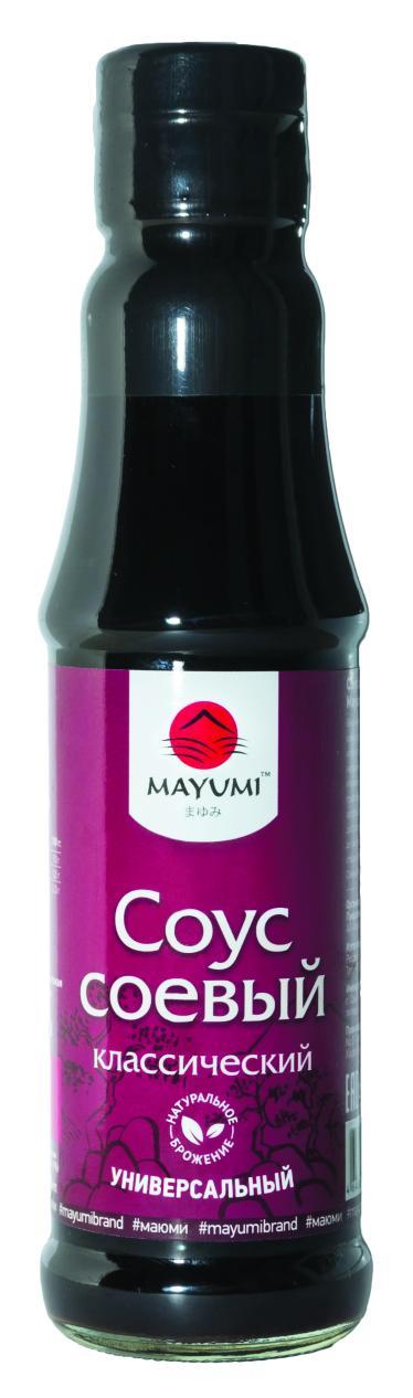 Соус соевый Mayumi классический 180 мл., стекло