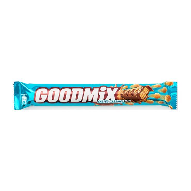 Шоколадный батончик GOODMIX соленая карамель 40 гр., флоу-пак