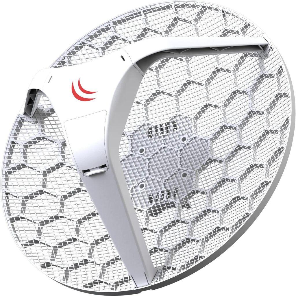 Точка доступа MIKROTIK LHG 5, N300, 5ГГц, 1xRJ45, 3 шт. в комплекте, белый [rblhg5kit]