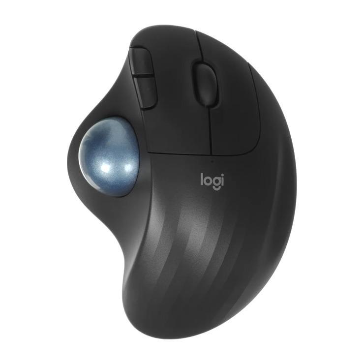 Трекбол беспроводная Logitech M575S, Bluetooth/Радио, оптическая, USB, 2000dpi, черный, блистер