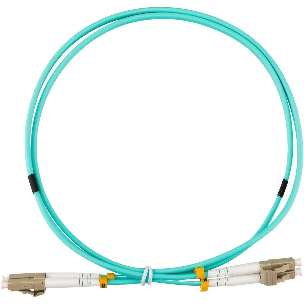 Патч-корд Rexant 2 50/125 OM3 10м LSZH бирюзовый [50-2511-10]