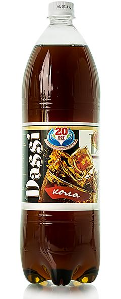 Лимонад Dassi кола 1,5 л., ПЭТ