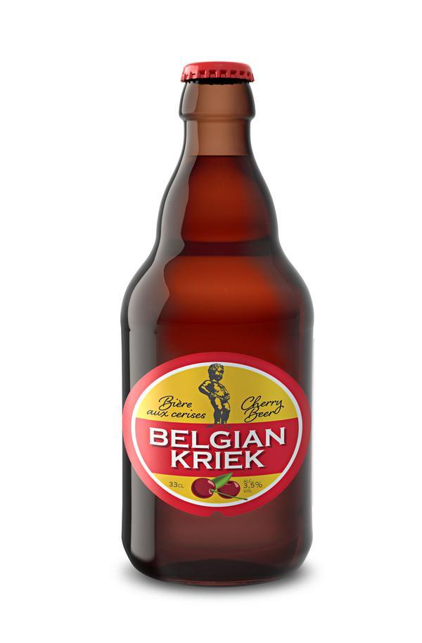 Напиток пивной BELGIAN KRIEK пастеризованный фильтрованный 3,5% 330 мл., стекло