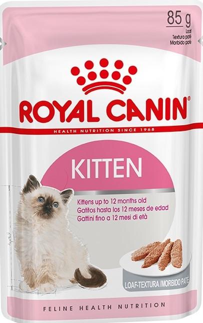 Влажный корм для котят Royal Canin Instinctive мясное ассорти паштет 85 гр., пауч
