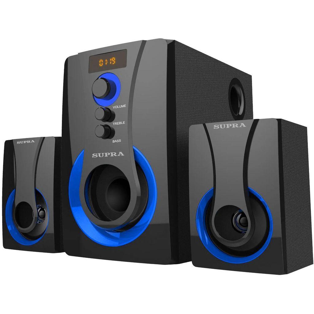 Музыкальный центр Supra SMB-310, 60Вт, Bluetooth, FM, USB, SD, черный