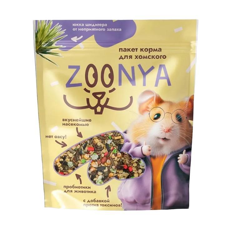 Корм для хомяков Zoonya 500 гр., дой-пак