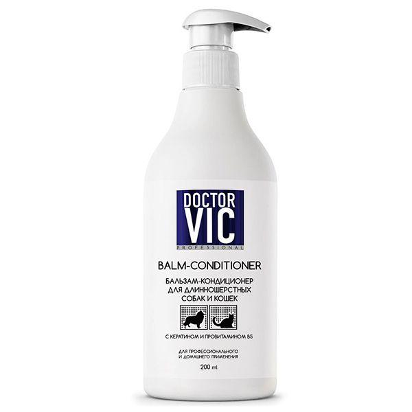 Бальзам-маска для кошек Doctor VIC с кератином и провитамином B5 200 мл.,флакон
