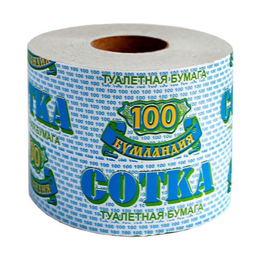 Бумага туалетная Новая Сотка, бумага