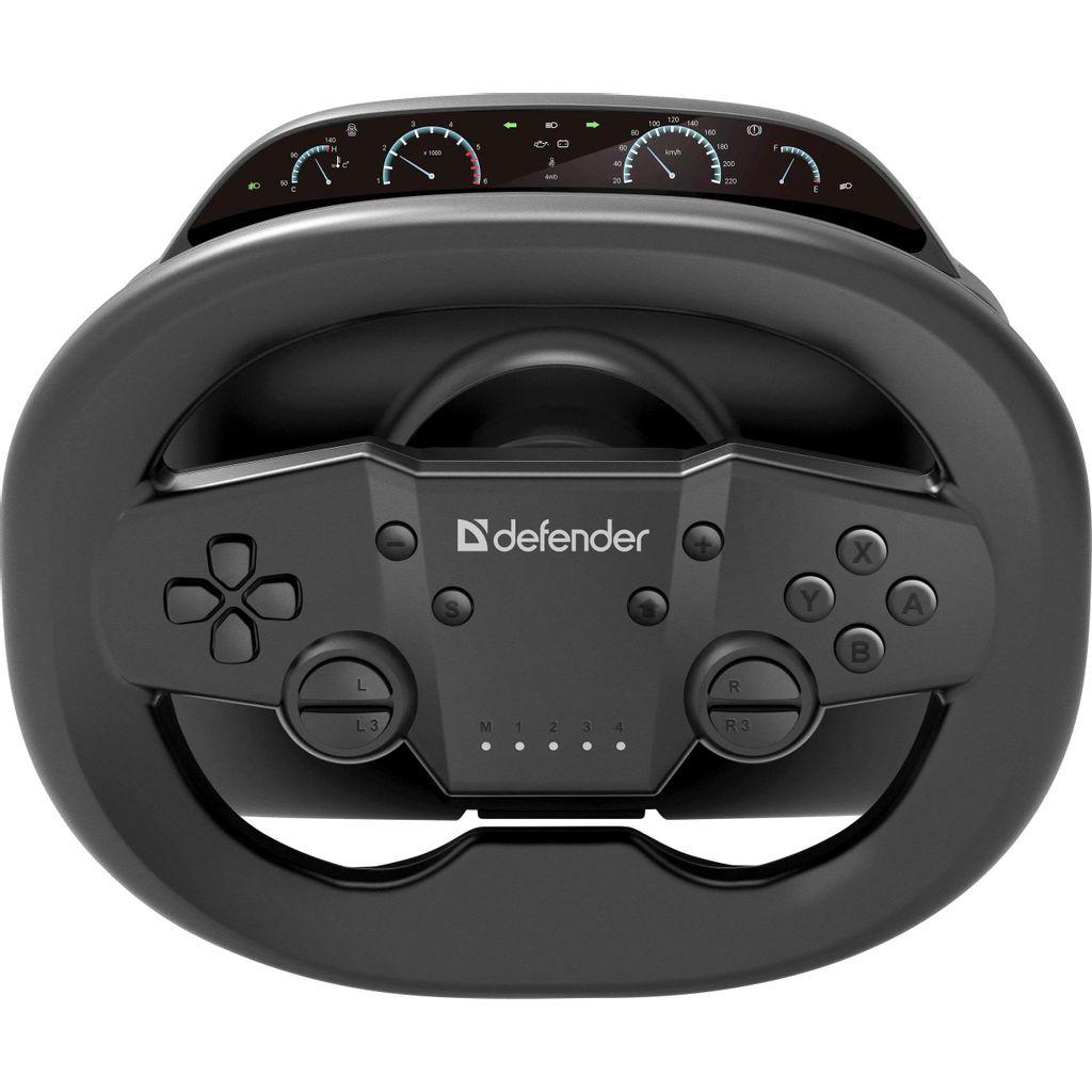 Руль Defender Meteor для PC, PS3/PS4, Nintendo смартфона, Apple TV [64062]