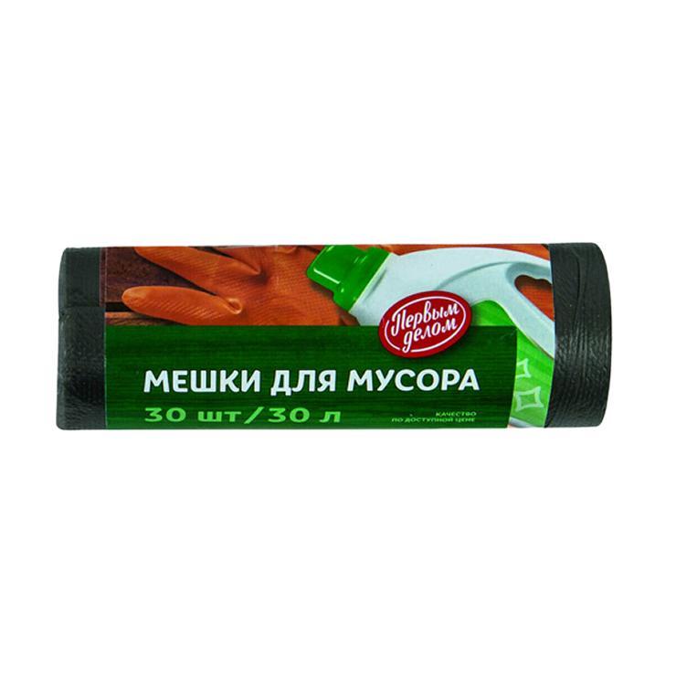 Мешки для мусора Первым Делом 30 л 30 шт., обертка