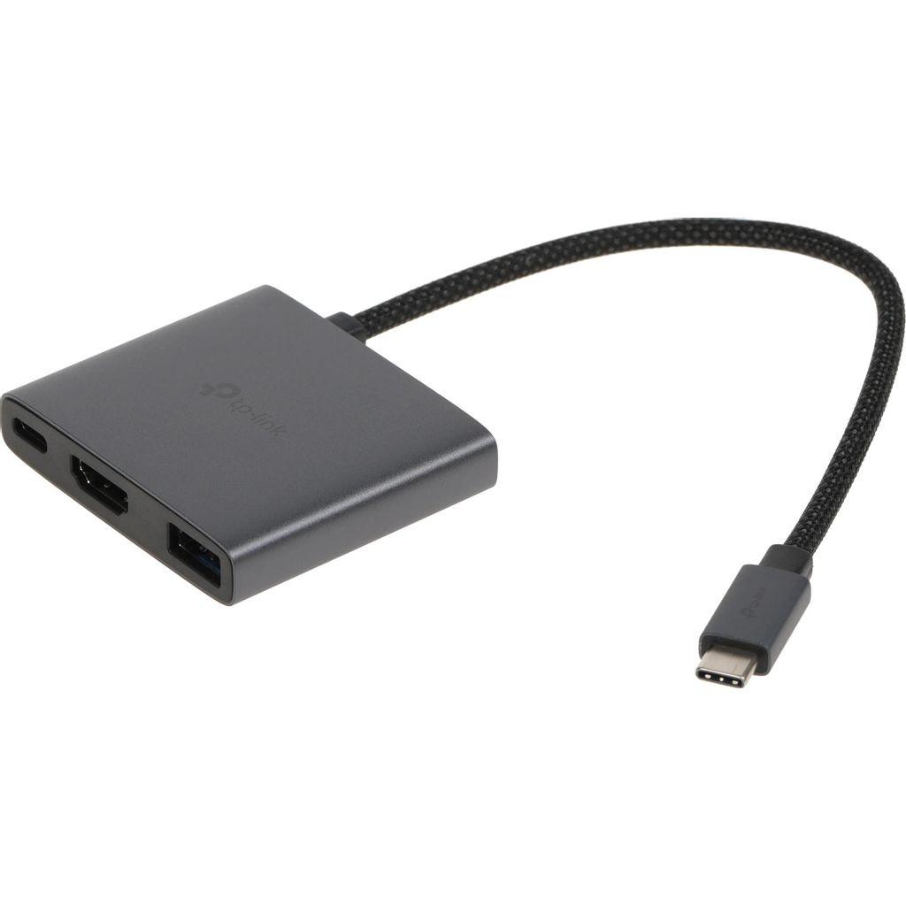 Хаб (разветвитель) TP-link UH3020C, серый