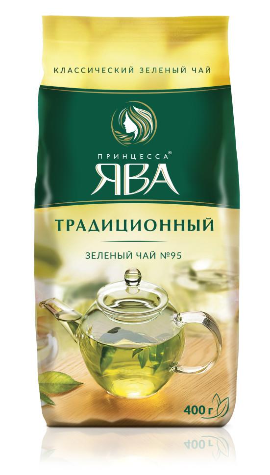 Чай Ява зеленый традиционный листовой №95 400 гр., флоу-пак