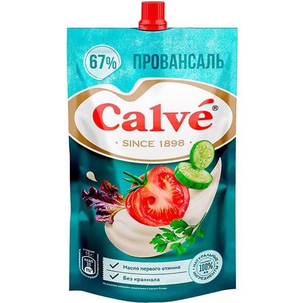 Майонез Calve провансаль 67% 200 гр., дой-пак с дозатором