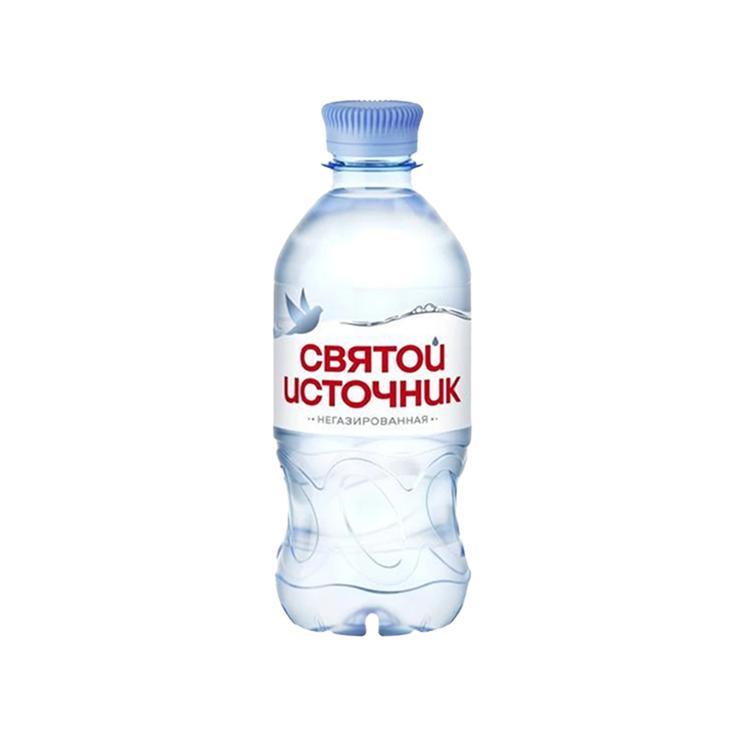 Вода негазированная Святой Источник питьевая 330 мл., ПЭТ