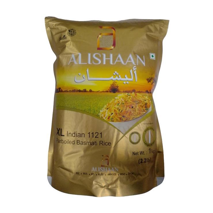 Рис Alishaan басмати 1 кг., дой-пак