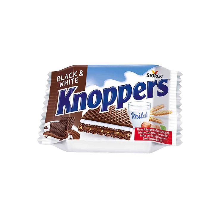 Вафельное печенье Knoppers Black and White 25г 1/24