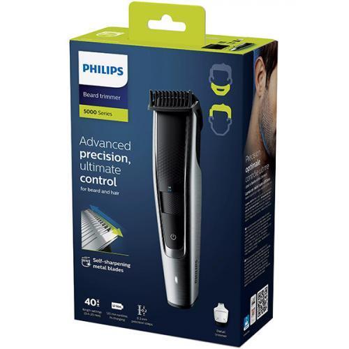 Триммер для бороды Philips Beard Trimmer 5000 Series BT5522/15, картон