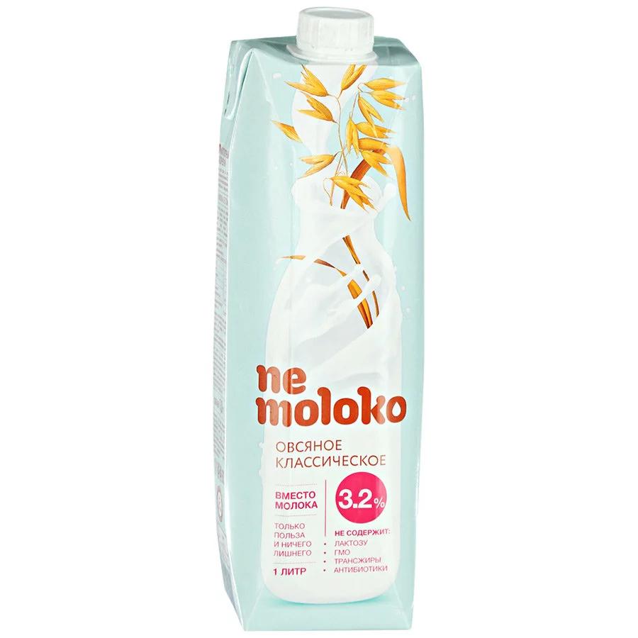 Овсяный напиток Nemoloko Классическое 3.2%, 1 л., тетра-пак