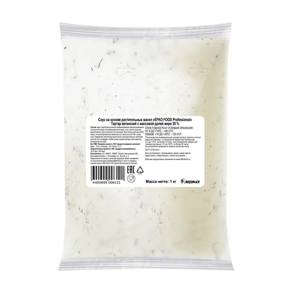 Соус Efko Food Professional Тартар 30% 1 кг., флоу-пак