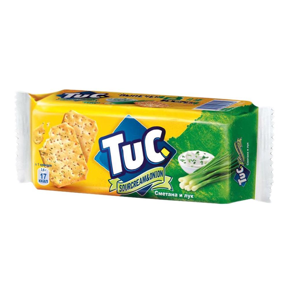 Крекер Tuc мини с сыром, Tuc, 100 гр., флоу-пак