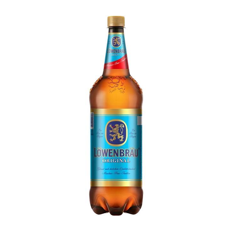 Пиво Lowenbrau Original светлое пастеризованное фильтрованное 5,4% 1,3 л., ПЭТ