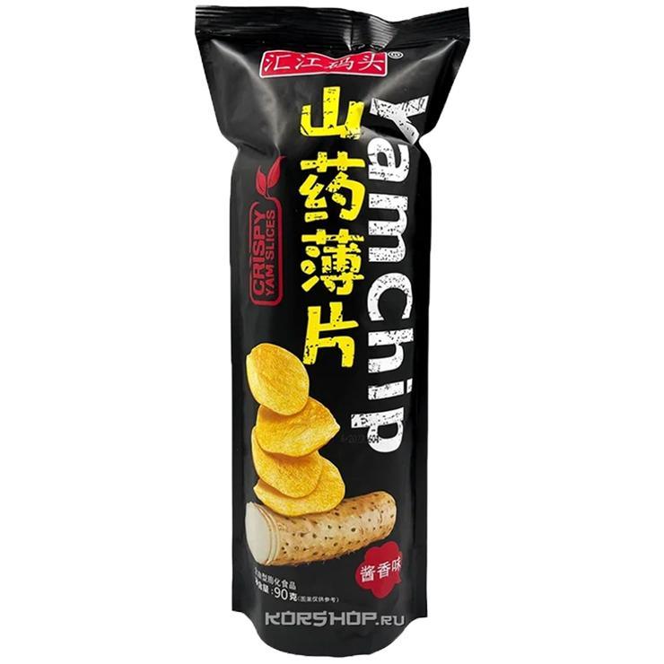 Чипсы YamChip из батата с оригинальным вкусом Huijiangmatou 90 гр., дой-пак