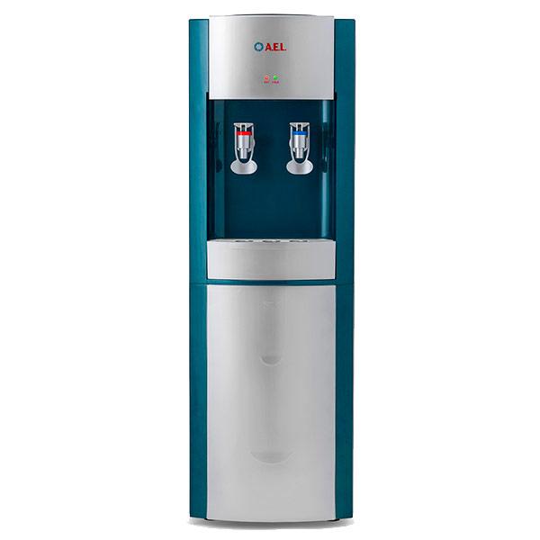 Кулер AEL LD-AEL-28C marengo/silver напольный, электрон, шкаф, маренго с серебряными вставками