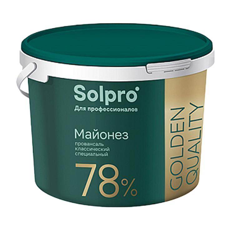 Майонез Solpro провансаль классический 78% 5,3 л., пластиковая упаковка