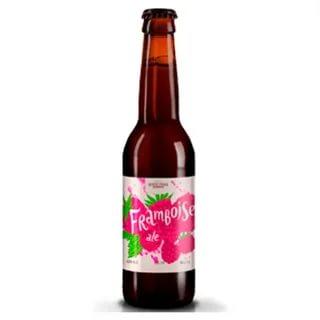 Напиток пивной Vasileostrovskoe Специальное № 3 Framboise ale светлый нефильтрованный пастеризованный 6% 330 мл., стекло