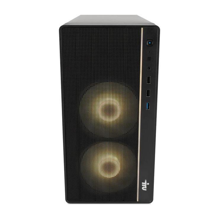 Компьютер iRU Tactio 310H6SEA Tower Intel Core i5 14400F, DDR5 32ГБ, 512ГБ SSD, NVIDIA GeForce RTX 5050 - 8 ГБ, без операционной системы, черный