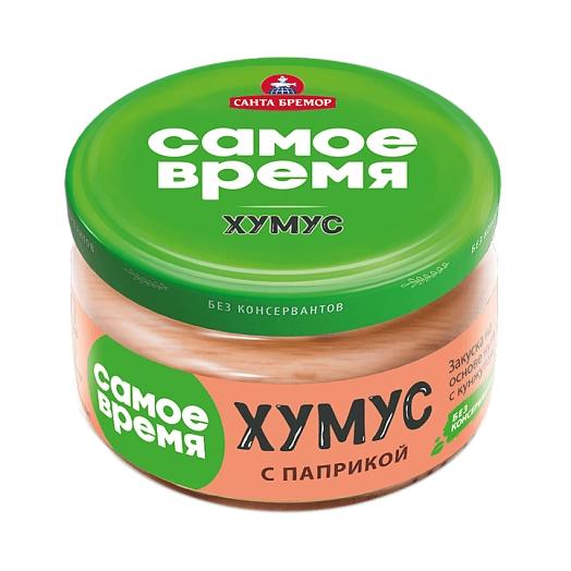 Хумус Санта Бремор Самое время с паприкой 200 гр., стекло