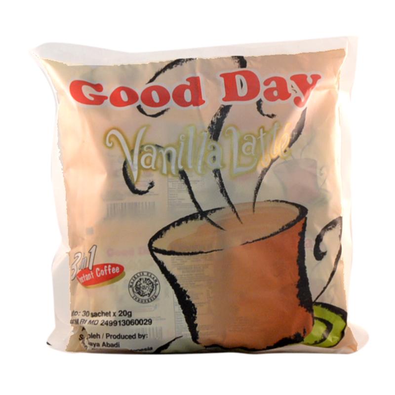 Кофе Good Day Vanilla Latte 3в1 30 пакетов