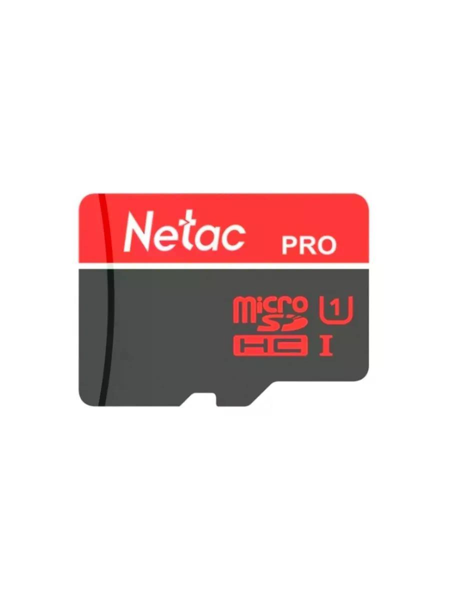Карта памяти microSDXC Netac 64 ГБ, Class 10, P500 Ultra, 1 шт., без адаптера [nt02p500ult-064g-s]