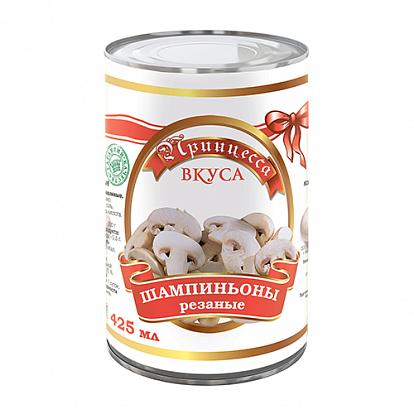 Шампиньоны Принцесса вкуса Резаные